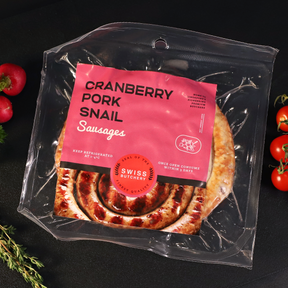 Cranberry Pork Snail Sausage (350g)