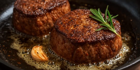 How to Cook Tenderloin Steaks (Filet Mignon) in a Pan